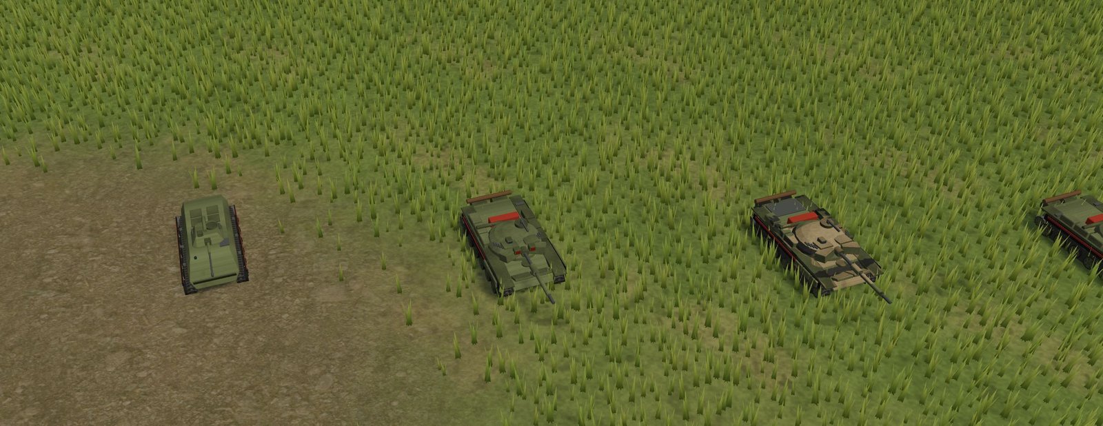 Red Directorate armour in camouflage